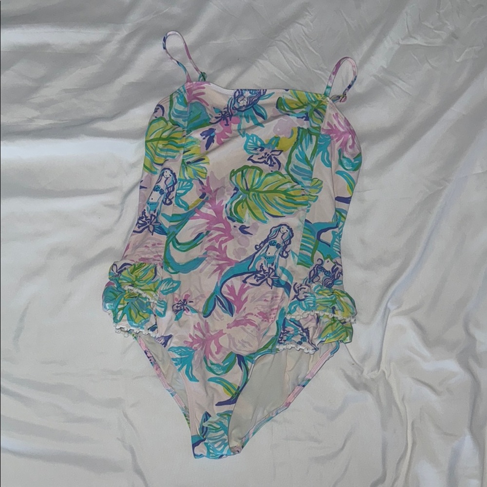 Lilly Pulitzer Kids Swim One Piece - Multicolor Floral